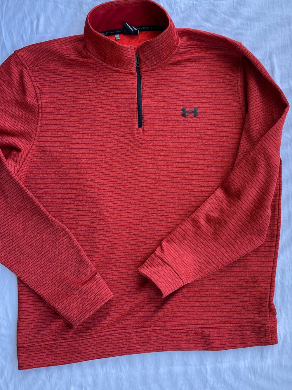 Under Armour Men’s Rust Half-Zip Performance Sweater